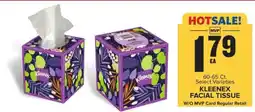 Food Lion Kleenex Facial Tissue offer