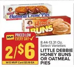 Food Lion Little Debbie Honey Buns or Oatmeal Pies offer