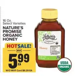 Food Lion Nature's Promise Organic Honey offer