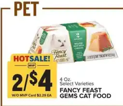 Food Lion FANCY FEAST GEMS CAT FOOD offer