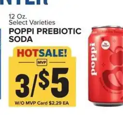 Food Lion Poppi Prebiotic Soda offer