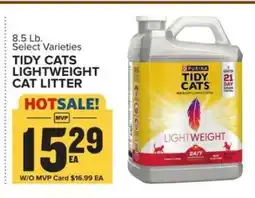 Food Lion Tidy Cats LightWeight Cat Litter offer