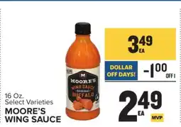 Food Lion MOORE'S WING SAUCE offer