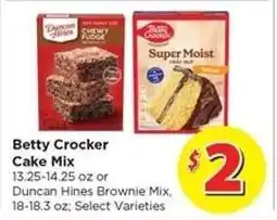 Food 4 Less Betty Crocker Cake Mix or Duncan Hines Brownie Mix offer