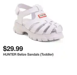 Marshalls HUNTER Belize Sandals (Toddler) offer