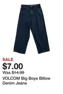 Marshalls VOLCOM Big Boys Billow Denim Jeans offer