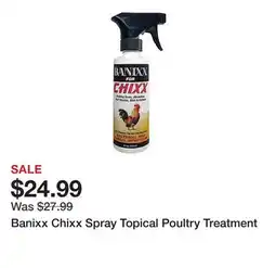 Tractor Supply Company Banixx Chixx Spray Topical Poultry Treatment offer