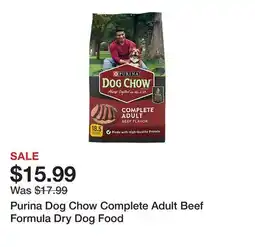 Tractor Supply Company Purina Dog Chow Complete Adult Beef Formula Dry Dog Food offer