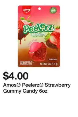 Five Below Amos Peelerz Strawberry Gummy Candy 6oz offer