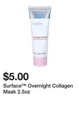 Five Below Surface Overnight Collagen Mask 2.5oz offer