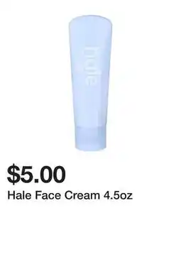 Five Below Hale Face Cream 4.5oz offer