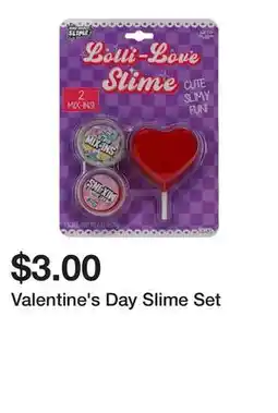 Five Below Valentine's Day Slime Set offer