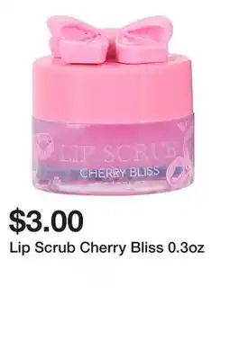 Five Below Lip Scrub Cherry Bliss 0.3oz offer