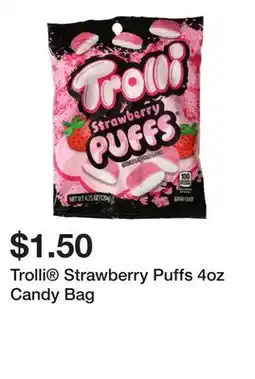 Five Below Trolli Strawberry Puffs 4oz Candy Bag offer