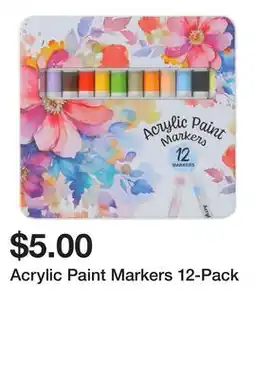 Five Below Acrylic Paint Markers 12-Pack offer