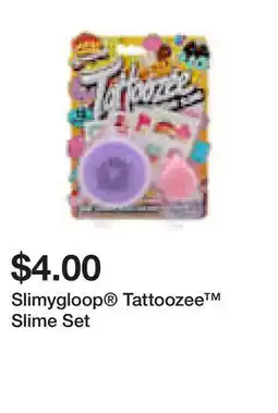 Five Below Slimygloop Tattoozee Slime Set offer