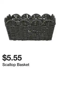 Five Below Scallop Basket offer