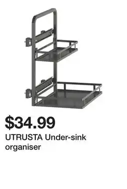 Ikea UTRUSTA Under-sink organiser offer