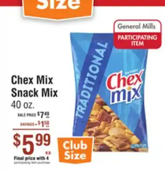 Smart & Final Chex Mix Snack Mix offer