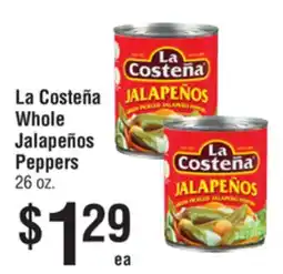 Smart & Final La Costeña Whole Jalapeños Peppers offer