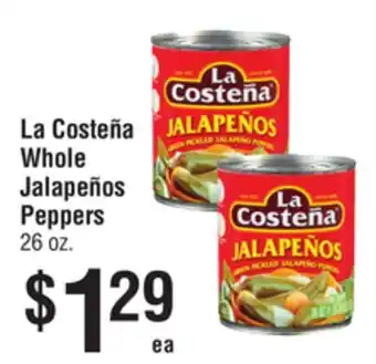 Smart & Final La Costeña Whole Jalapeños Peppers offer
