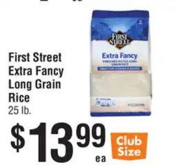 Smart & Final First Street Extra Fancy Long Grain Rice offer