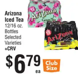 Smart & Final Arizona Iced Tea offer