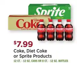 Heinen's Coke, Diet Coke or Sprite Products offer