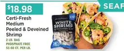 Heinen's Certi-Fresh Medium Peeled & Deveined Shrimp offer