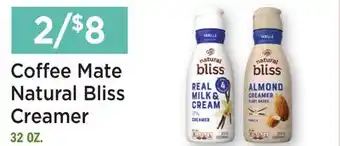 Heinen's Coffee Mate Natural Bliss Creamer offer