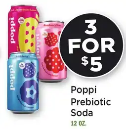 Heinen's Poppi Prebiotic Soda offer
