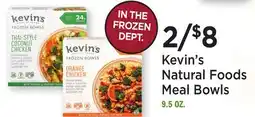 Heinen's Kevin's Natural Foods Meal Bowls offer