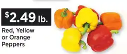Heinen's Red, Yellow or Orange Peppers offer
