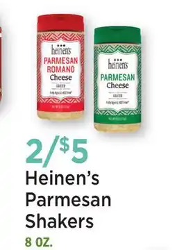 Heinen's Heinen's Parmesan Shakers offer