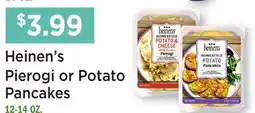 Heinen's Heinen's Pierogi or Potato Pancakes offer