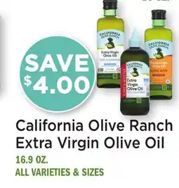 Heinen's California Olive Ranch Extra Virgin Olive Oil offer