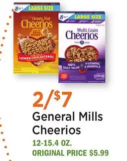 Heinen's General Mills Cheerios offer