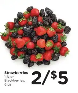 Kroger Strawberries or Blackberries, offer