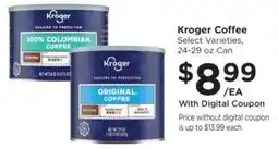 Kroger Kroger Coffee offer