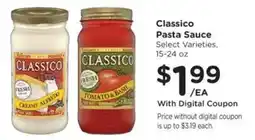 Kroger Classico Pasta Sauce offer