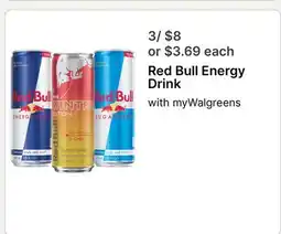 Walgreens Red Bull Energy Drink offer
