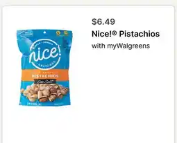 Walgreens Nice! Pistachios offer