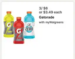 Walgreens Gatorade offer