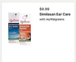 Walgreens Similasan Ear Care offer