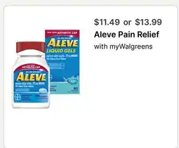 Walgreens Aleve Pain Relief offer