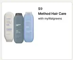 Walgreens Method Hair Care offer