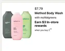 Walgreens Method Body Wash offer