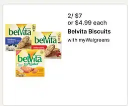 Walgreens Belvita Biscuits offer