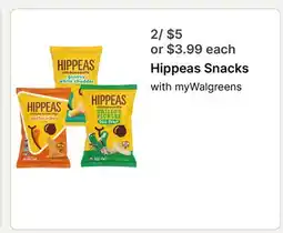 Walgreens Hippeas Snacks offer