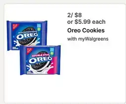Walgreens Oreo Cookies offer